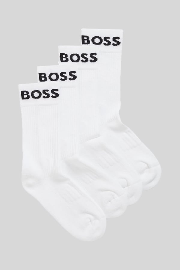 ΚΑΛΤΣΕΣ 2PACK BOSS - 100 ΛΕΥΚΟ